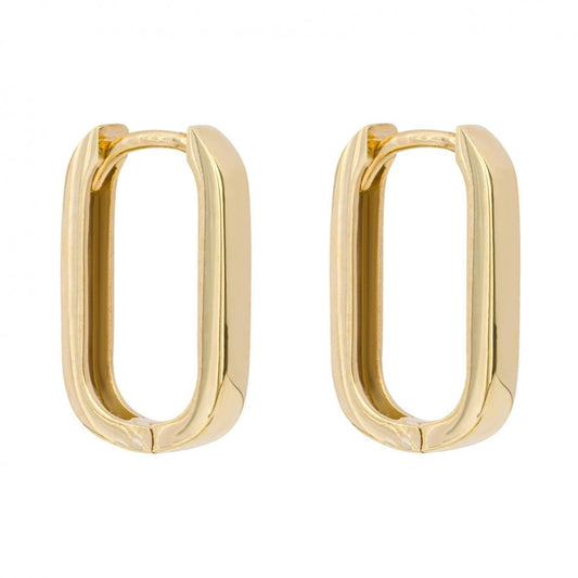 9ct Yellow Gold Hoop Earrings