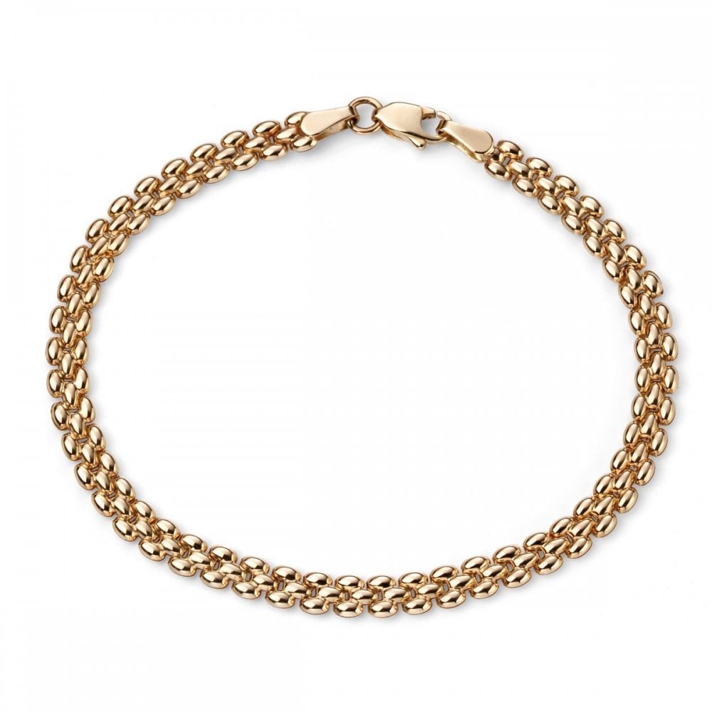 9ct Yellow Gold Linked Bracelet