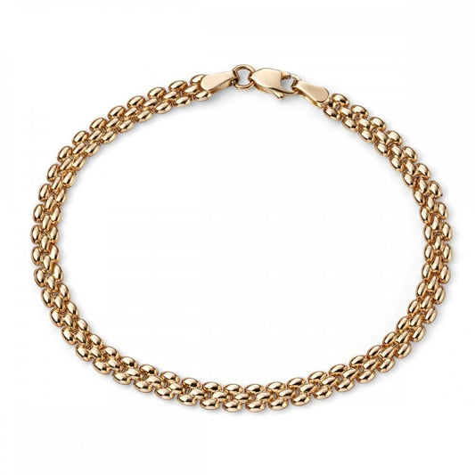 9ct Yellow Gold Linked Bracelet