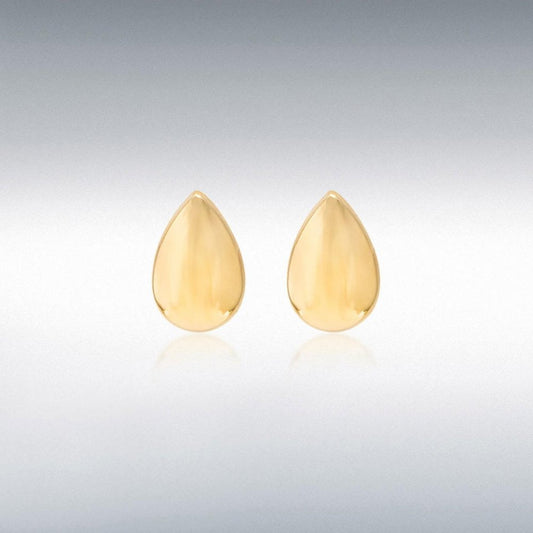 9ct Yellow Gold Mini Teardrop Earrings