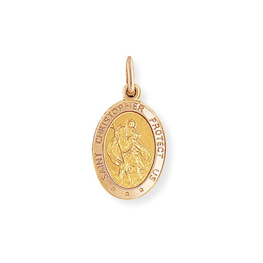 9ct Yellow Gold St Christopher