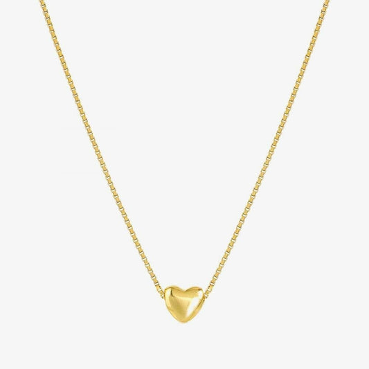 Armonica Gold Plated Heart Necklace