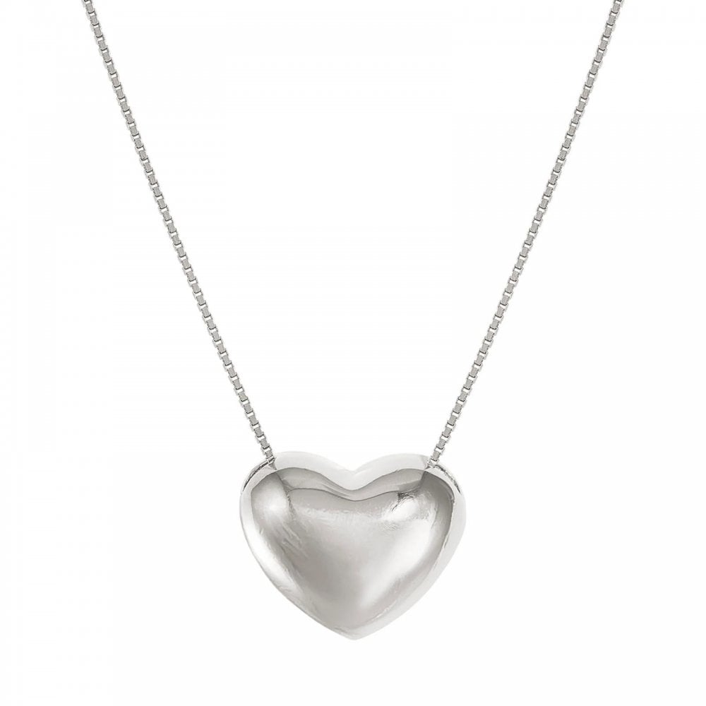 Armonica Large Heart Silver Pendant
