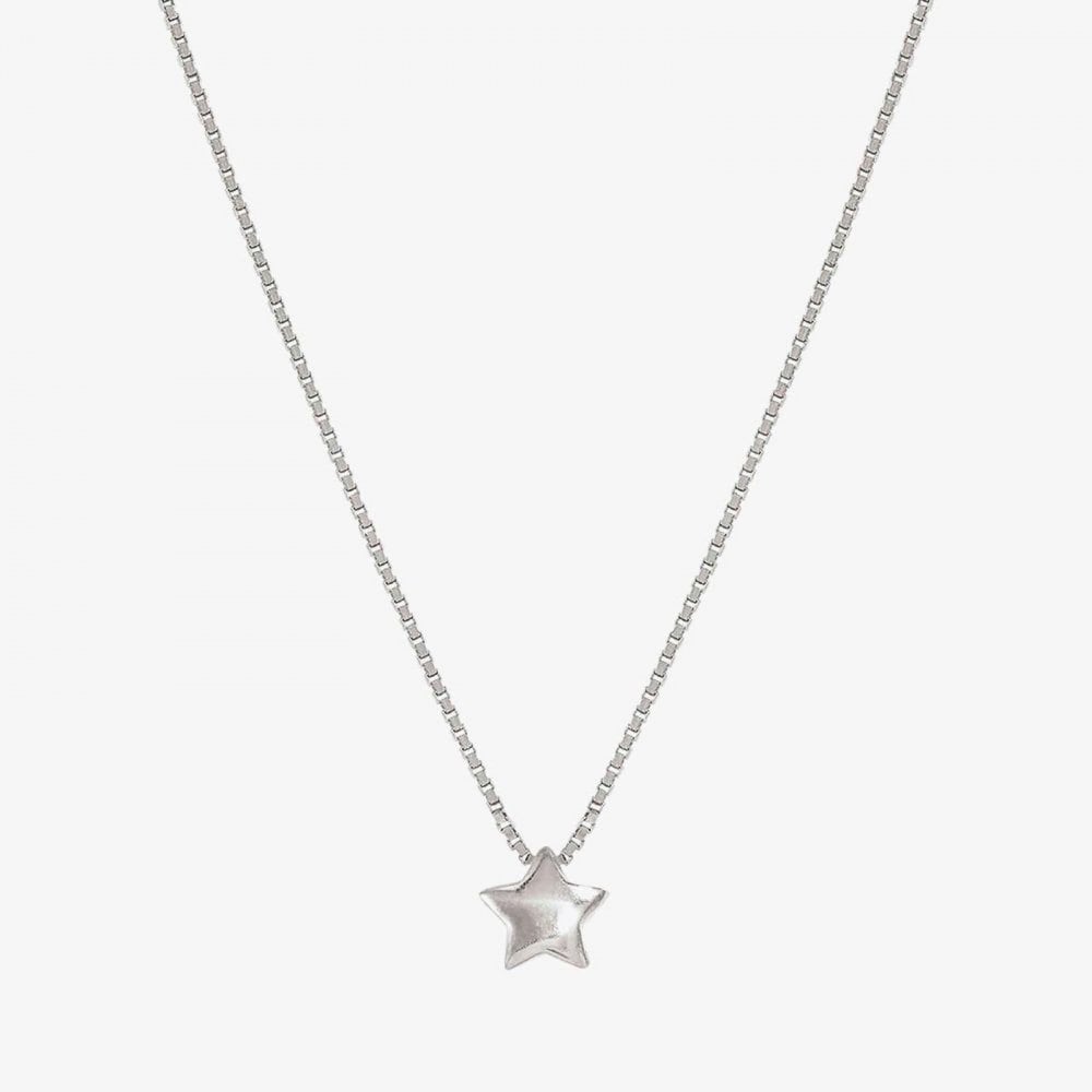 Armonica White Rhodium Star Pendant Necklace