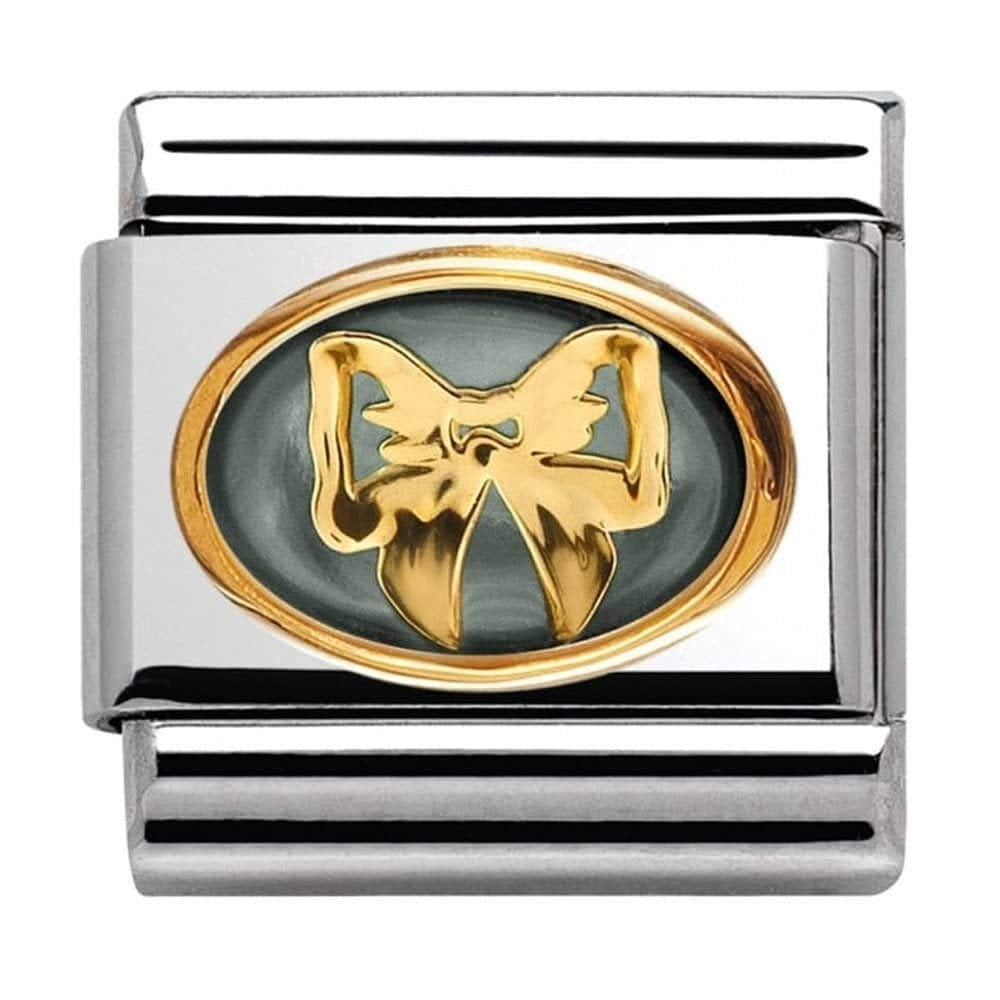 BOW with Mother of Pearl GRAY