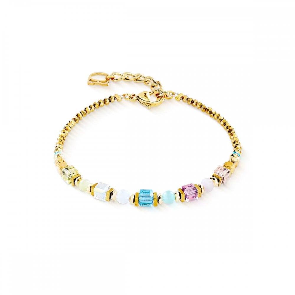 Bracelet Cube Aura Pastel Gold