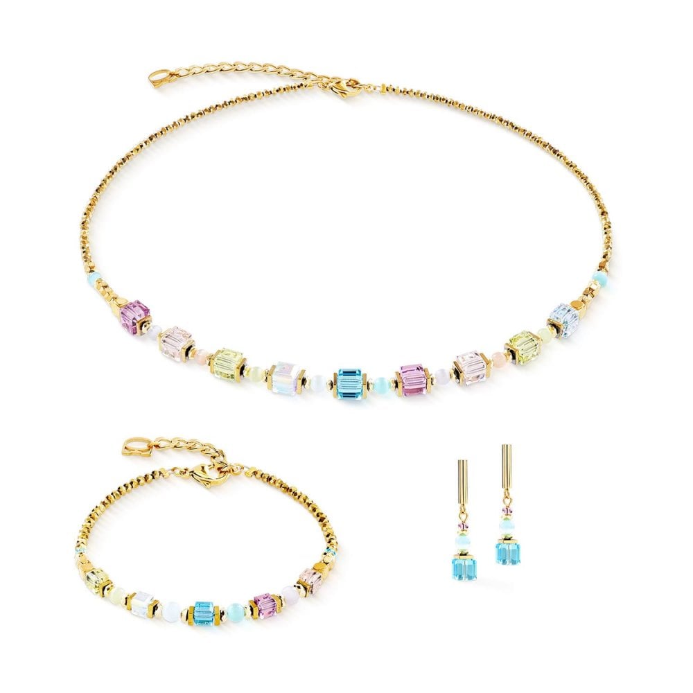 Bracelet Cube Aura Pastel Gold