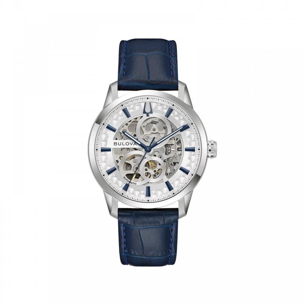 Bulova Gents Sutton Skeleton Watch