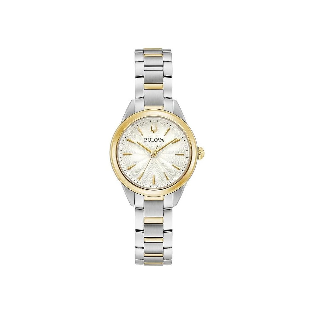 Bulova Ladies Classic Sutton Two-Tone Stainless Steel Bracelet Watch