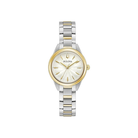 Bulova Ladies Classic Sutton Two-Tone Stainless Steel Bracelet Watch