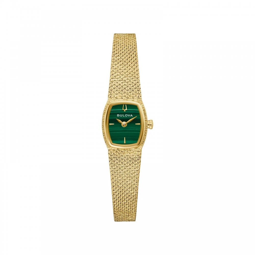 Bulova Ladies Gold Plated Goddess of Time Watch