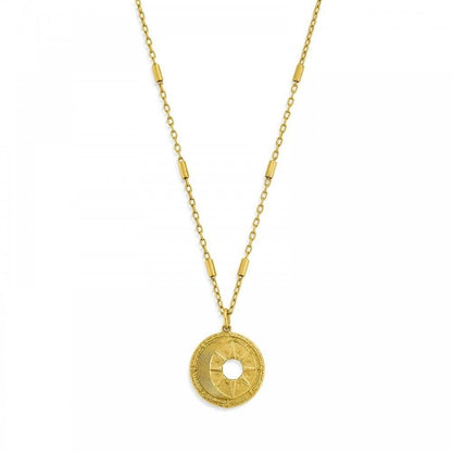 Chlobo 18ct Gold Plated Midnight Gaze Necklace