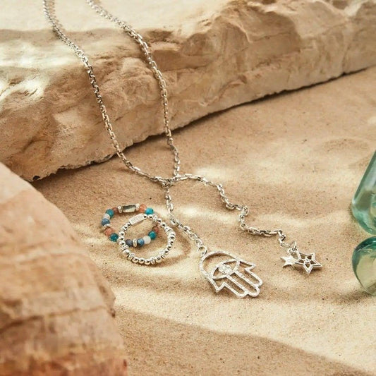 Chlobo Beautiful Energy Set of 2 Rings Medium