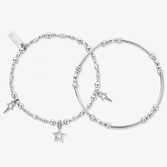 Chlobo Divine Dreaming Xmas Set of 2 Bracelets