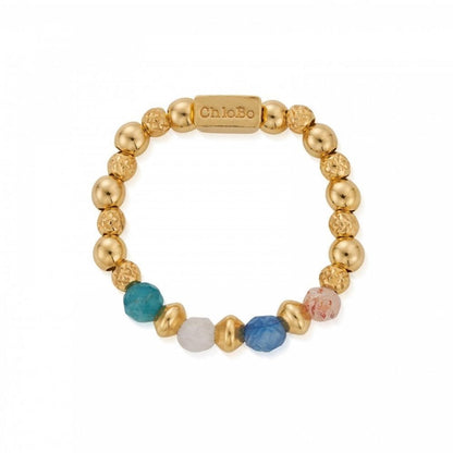 Chlobo Gold Shadows of Peace Ring Medium