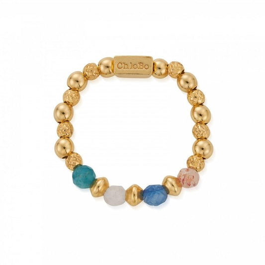 Chlobo Gold Shadows of Peace Ring Medium