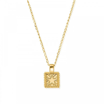 Chlobo Gold Tone Celestial Wanderer Necklace
