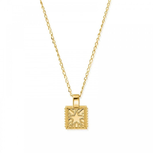 Chlobo Gold Tone Celestial Wanderer Necklace