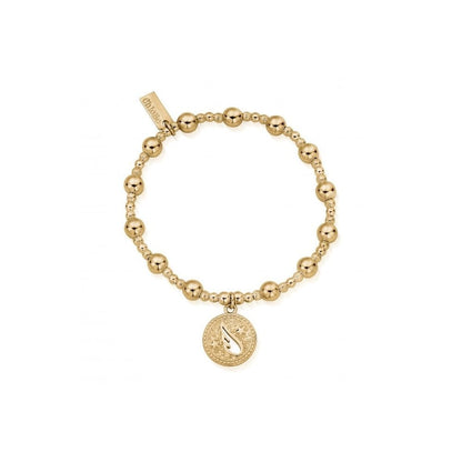 Chlobo Gold Wing of Protection Bracelet