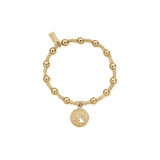 Chlobo Gold Wing of Protection Bracelet