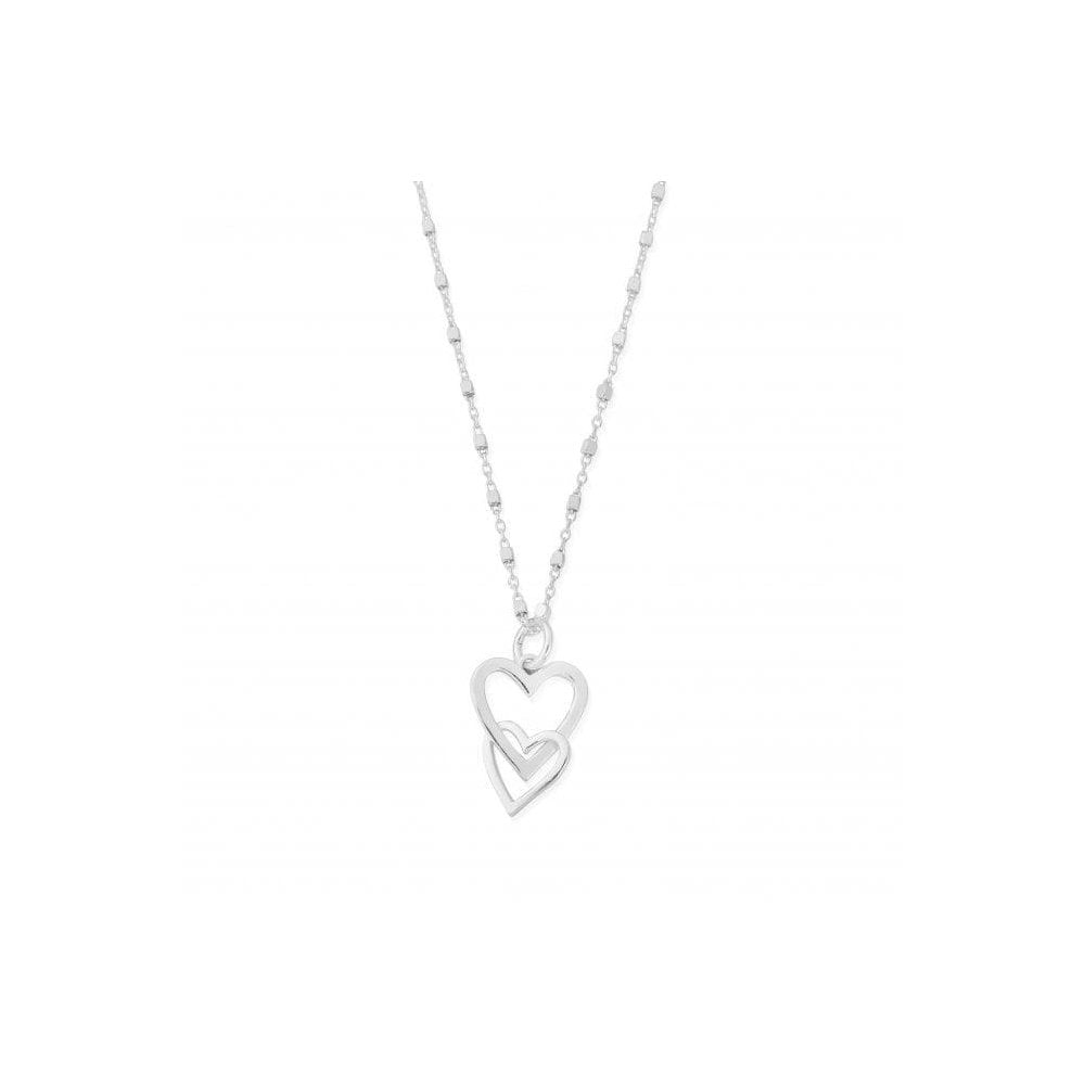 ChloBo Interlocking Love Heart Necklace