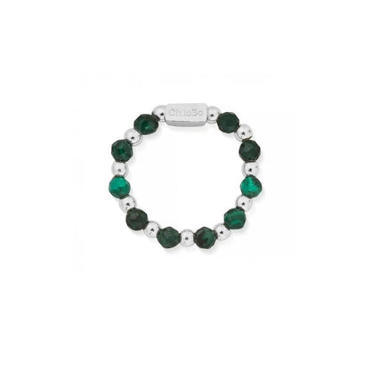 Chlobo Malachite Ring of Protection Medium