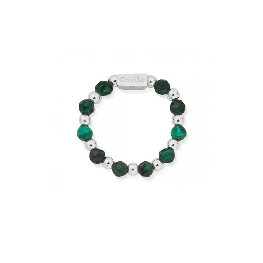 Chlobo Malachite Ring of Protection Medium