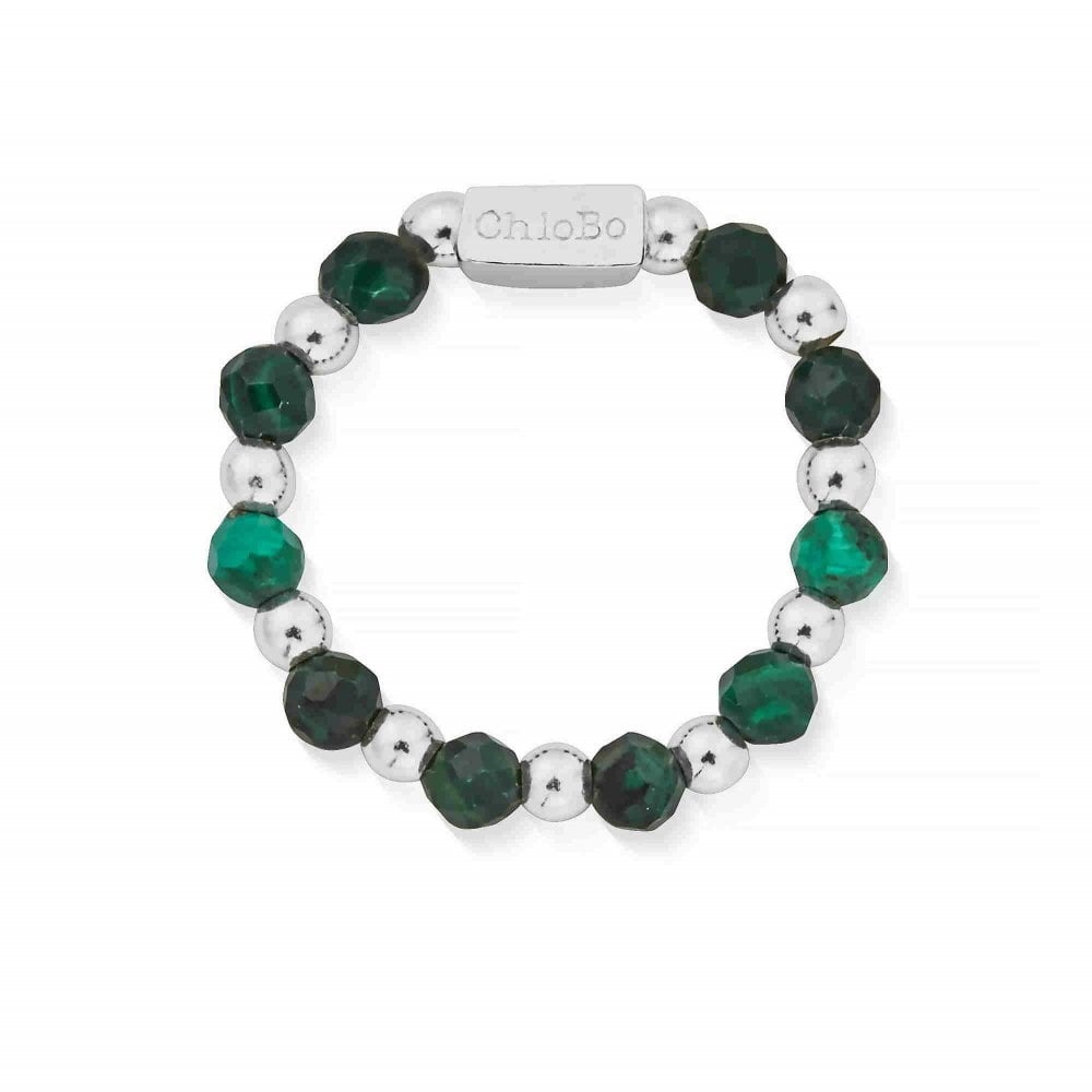 Chlobo Malachite Ring of Protection Small
