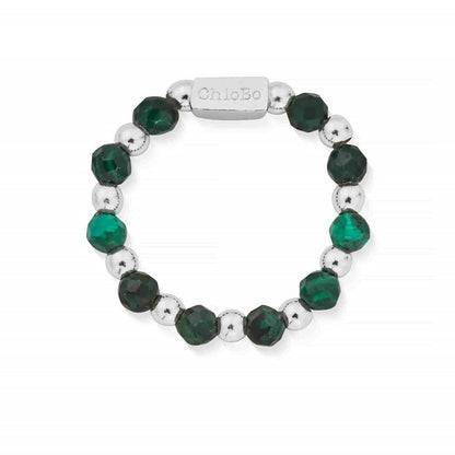 Chlobo Malachite Ring of Protection Small