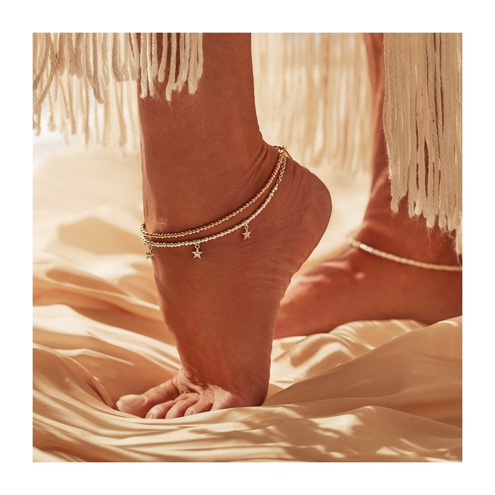ChloBo Mini Cute Multi Star Anklet