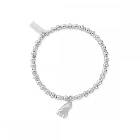 ChloBo Silver Didi Sparkle Rocket Bracelet