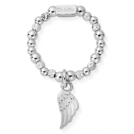 ChloBo Silver Divinity Within Ring Medium