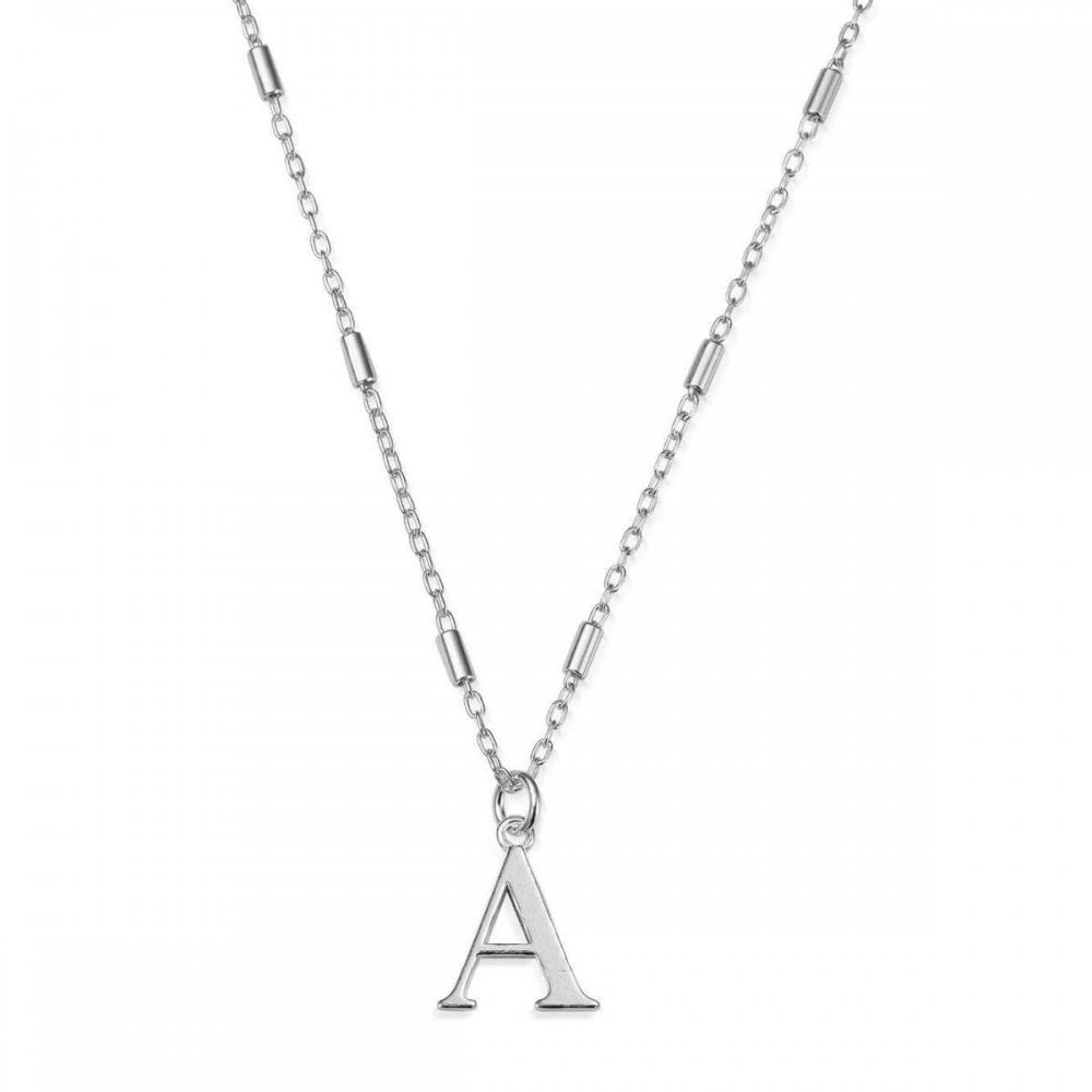 Chlobo Silver Iconic Initial 'A' Pendant