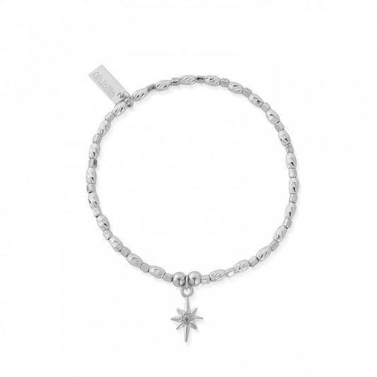 ChloBo Silver Soul Glow Lucky Star Bracelet
