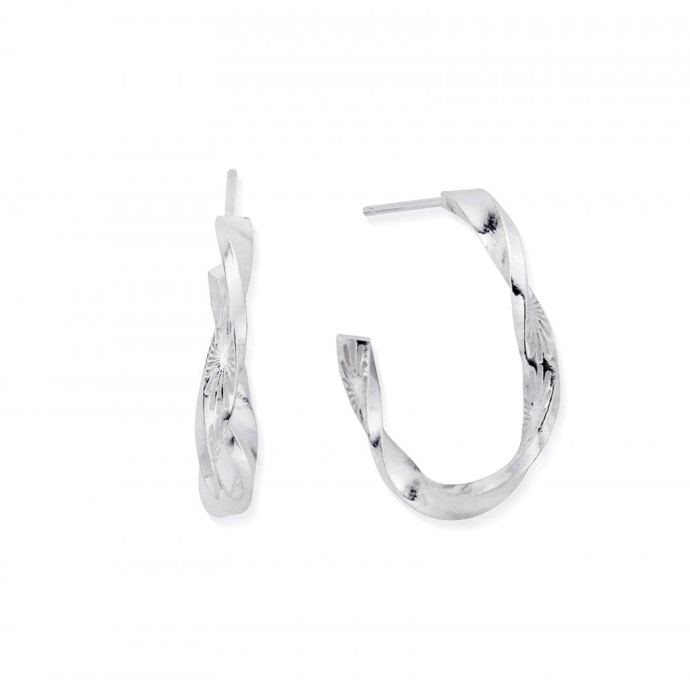 ChloBo Sun Twisted Hoop Earrings