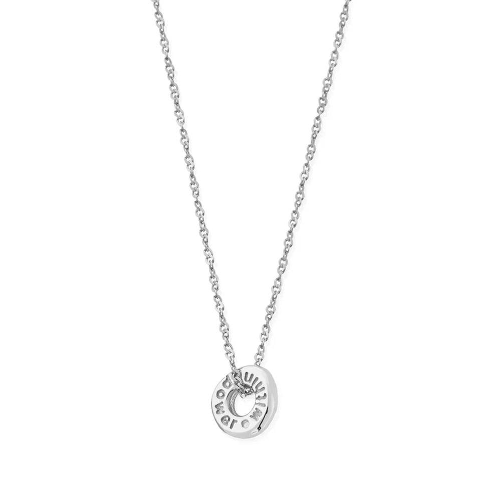 ChloBo Tiny Twisted Rope Chain Power Within Necklace