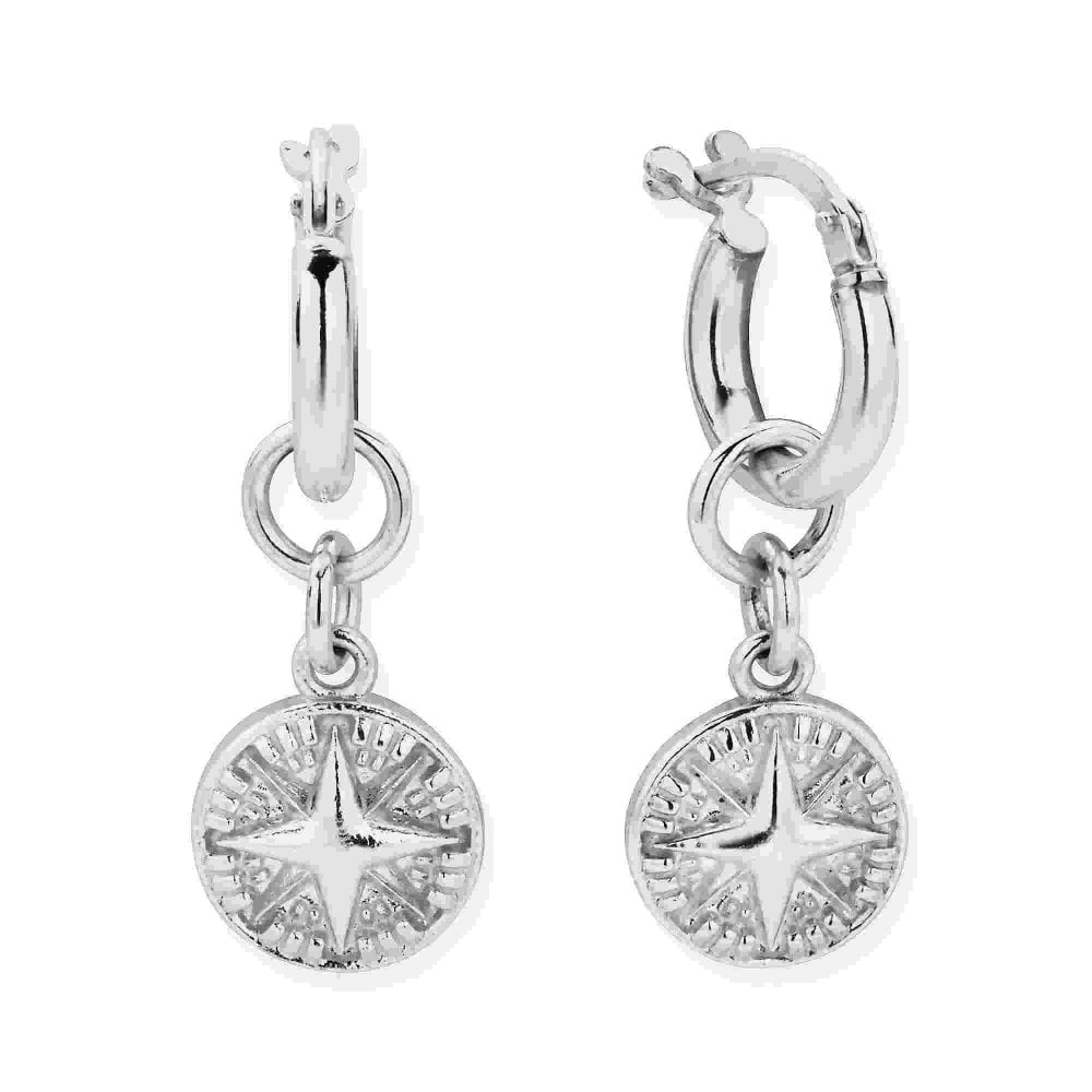 Chlobo Tranquil Journey Small Hoop Drop Earrings