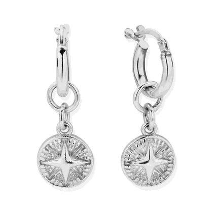 Chlobo Tranquil Journey Small Hoop Drop Earrings