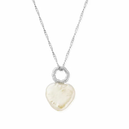 Chlobo Twisted Rope Chain Lucky Pearl Necklace