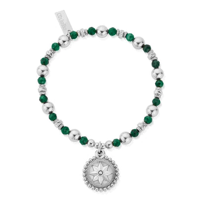 Chlobo Wandering Free Malachite Bracelet