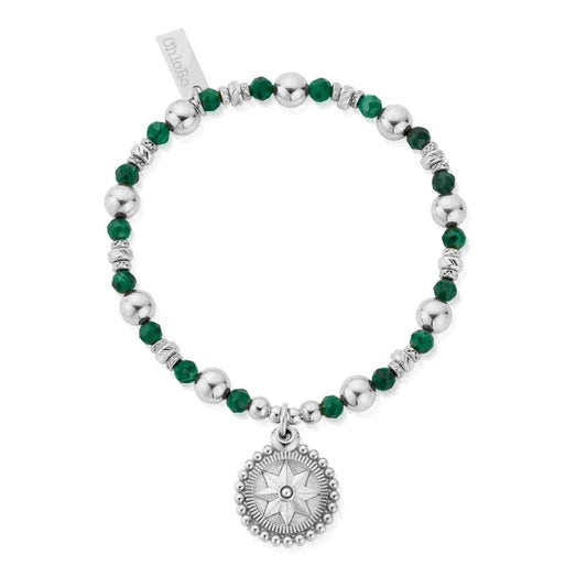 Chlobo Wandering Free Malachite Bracelet