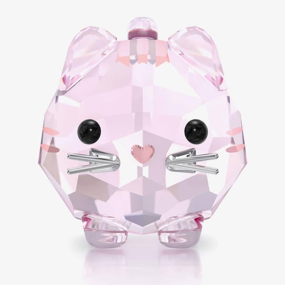 Chubby Cats Pink Cat Figurine