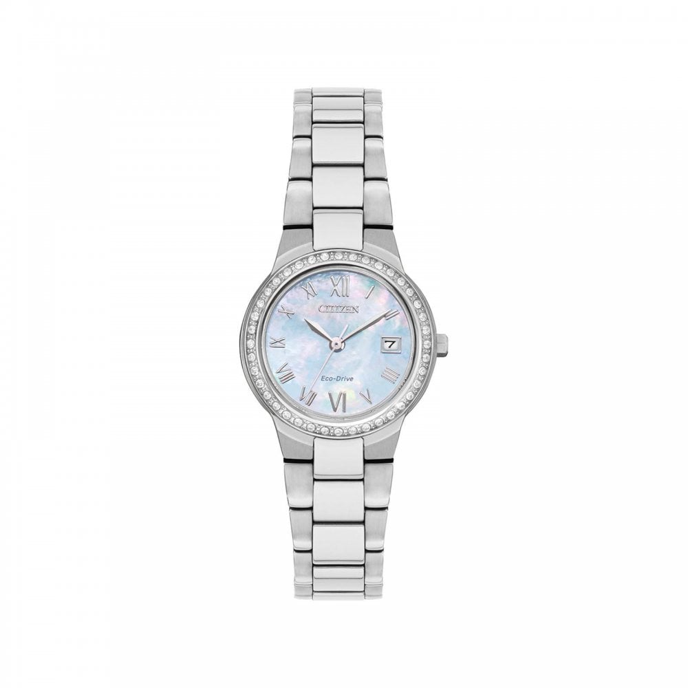 Citizen Ladies Eco-Drive Crystal Watch