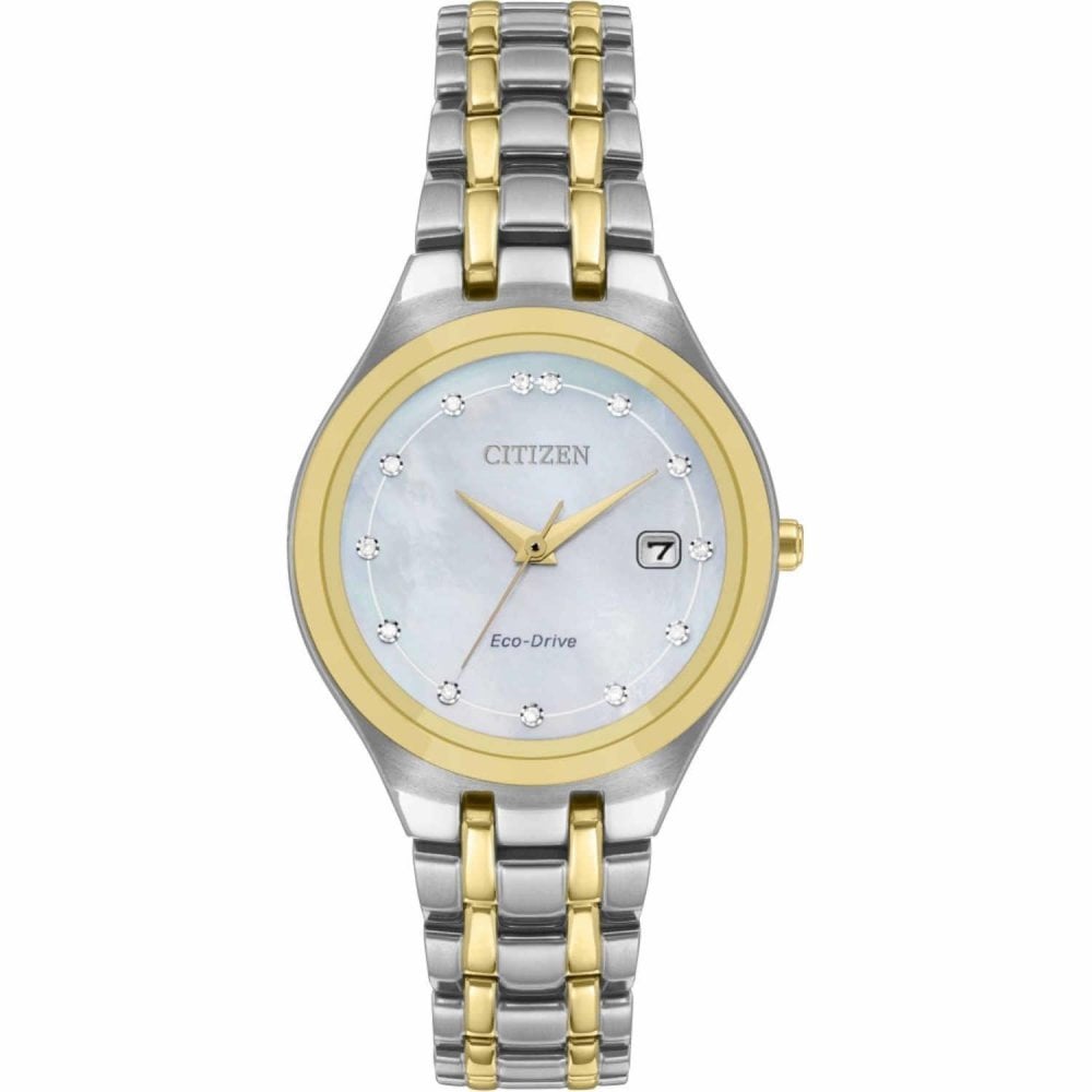 Citizen Ladies Eco-Drive Diamond Dial Watch