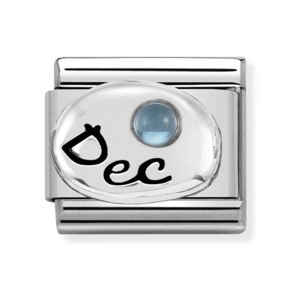 Classic Blue Topaz December Birthstone Link