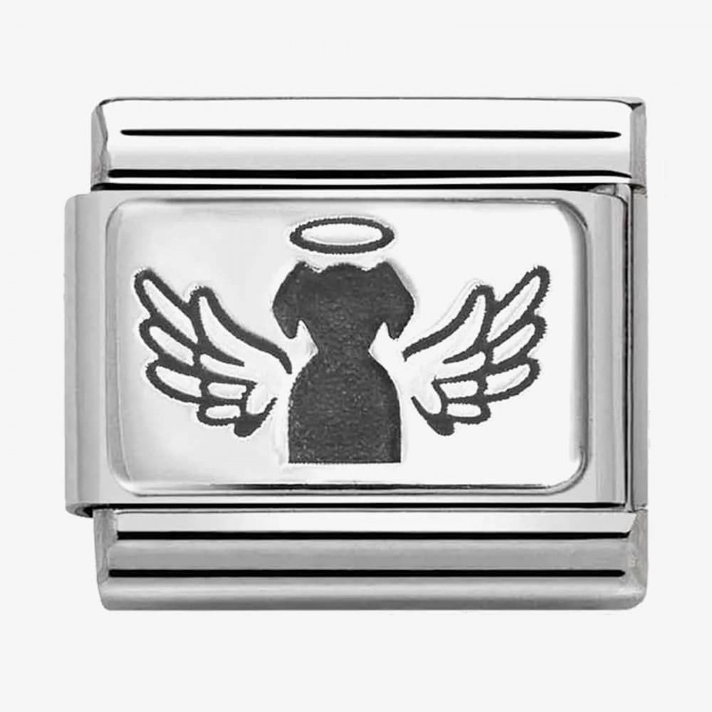 Classic Composable Angel Dog Charm