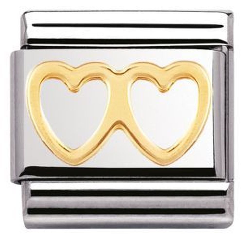 Classic Composable Double Heart Link