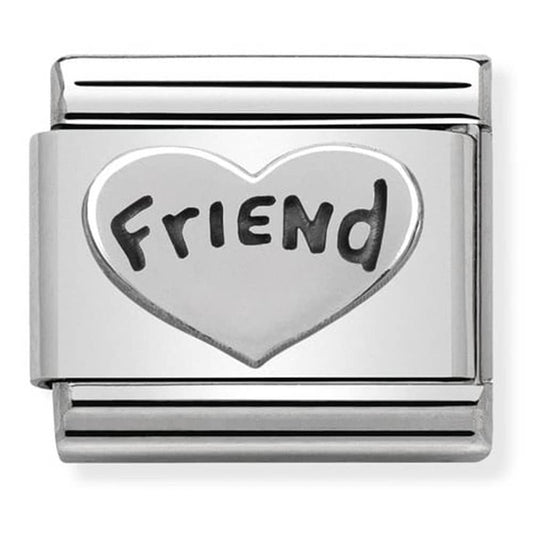 Classic Composable Friend Heart Charm