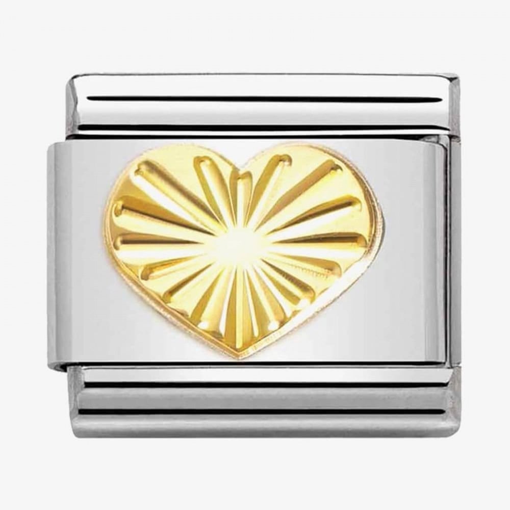 CLASSIC Composable Gold Coated Heart Charm