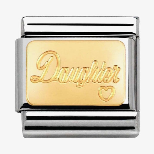 Classic Composable Gold Daughter Charm